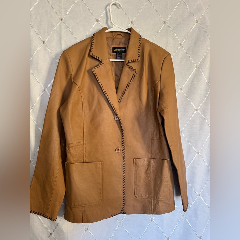 Metrostyle Tan Blazer